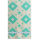 Cotton + Steel - 0004008 - Menta-ekrü, mozaikcsempe