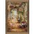 Riolis Titkos kert - 100/043 Premium keresztszemes készlet - 40 x 60 cm