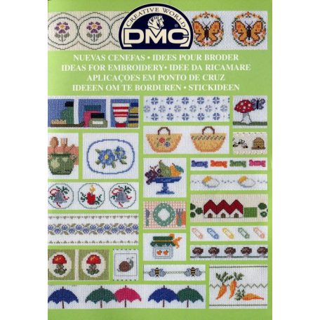 DMC 12999 - Vegyes keresztszemesek szalagokra - keresztszemes mintafüzet