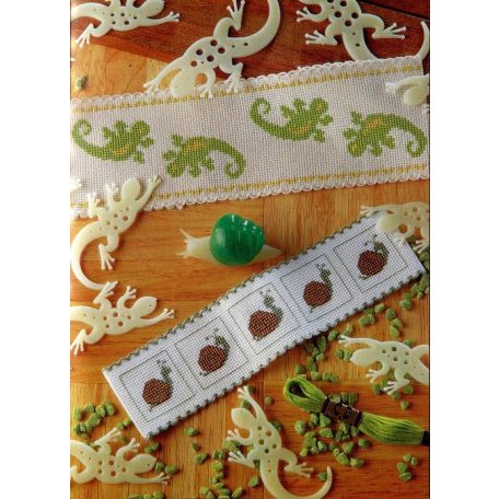 DMC 12999 - Vegyes keresztszemesek szalagokra - keresztszemes mintafüzet