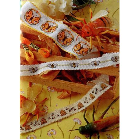 DMC 12999 - Vegyes keresztszemesek szalagokra - keresztszemes mintafüzet