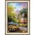 Riolis 1306- Virágos utca  keresztszemes készlet - 26 x 38 cm