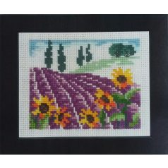 Permin keresztszemes készlet - 14-1192 - Virágos domboldal