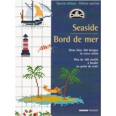 DMC 14351/22 Tengerpart- keresztszemes mintafüzet