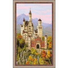   Riolis keresztszemes készlet - Neuschwanstein kastélya - 1520