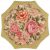 Riolis keresztszemes készlet - Virág csokros párna 1558
