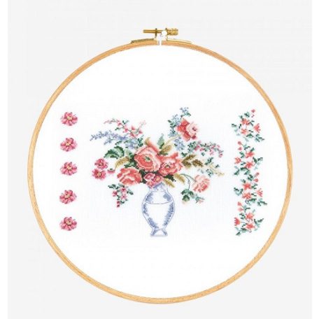 DMC keresztszemes mintafüzet - Virágok - 15758-22