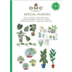 DMC keresztszemes mintafüzet - Szobanövények - 15820-22