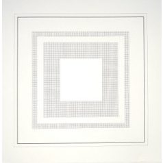   Rico hímezhető terítő alap -Fehér terítő arany csíkkal 16220.70.21