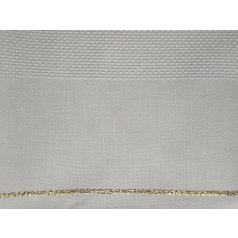   Rico hímezhető terítő alap -Fehér terítő arany csíkkal 16220.70.21