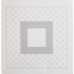   Rico hímezhető terítő alap -Fehér színű nagy pöttyös 16221.70.21