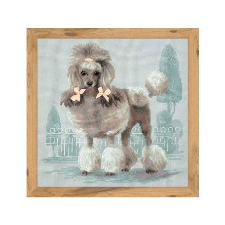 Riolis keresztszemes készlet - Pudli kutya 1635
