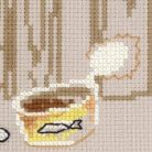 Riolis keresztszemes készlet - Rocky a cica - 1649