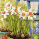Riolis keresztszemes készlet - Cottage Garden Tavasz - 1656