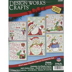   Design Works keresztszemes készlet - Képek téli dekorációhoz - 1698DW
