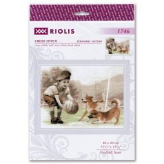 Riolis keresztszemes készlet - Football csapat - 1746