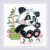 Riolis keresztszemes készlet - Panda ajándékkal - 1883