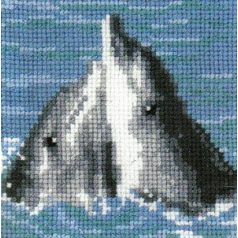 Vervaco keresztszemes készlet-Delfinek 2002/40.392