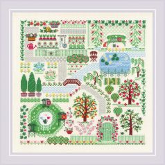 Riolis keresztszemes készlet - Kertem - 2047