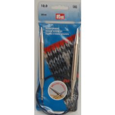   Körkötőtű 10,0 mm - ezüst bevonattal 80 cm damilrésszel - Prym_212234