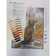 Riolis keresztszemes készlet - Induljunk sétálni! - 2256