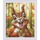 Riolis keresztszemes készlet - Erdei lakoma