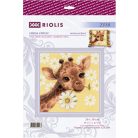 Riolis keresztszemes készlet - Kölyök zsiráf - 2318