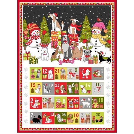 Adventi kalendárium - Advent kutyákkal - Makower