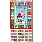 Makower adventi panel - Boldog erdei karácsony - 2486