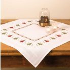 Rico előnyomott terítő készlet - Karácsonyi fenyőfák - 25903.00.68