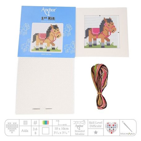 Anchor 1st Kit keresztszemes készlet gyerekeknek - póni - 3690000-10021