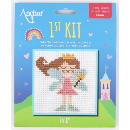 Anchor 1st Kit keresztszemes készlet gyerekeknek - Tündér királylány - 10033