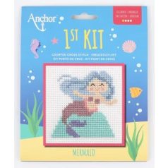   Anchor 1st Kit keresztszemes készlet gyerekeknek - Hableány - 10036