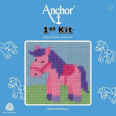 Anchor 1st Kit gobelin készlet gyerekeknek - Póni - 3690000-20006