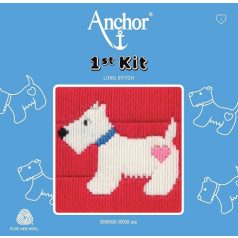   Anchor 1st Kit hosszúöltéses készlet gyerekeknek - Piros kutya - 30009
