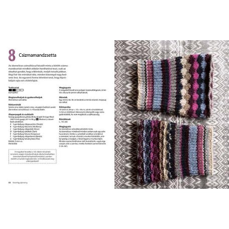 Erika Knight: Színes kötés - 20 egyszerű modell - könyv