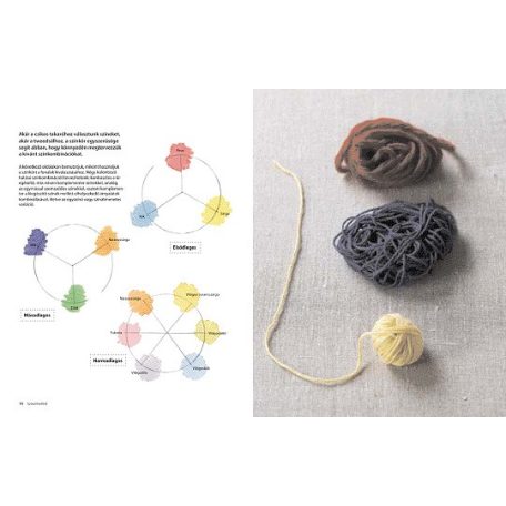 Erika Knight: Színes kötés - 20 egyszerű modell - könyv