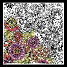 Zenbroidery - Virágos - 4007