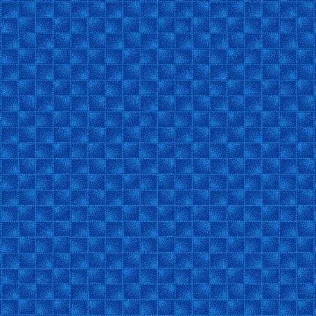 Stof Fabrics pamutvászon - Kék - négyzetes  - 4515-217