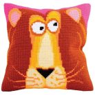 CDA keresztszemes párna - Leó az oroszlán - 5180