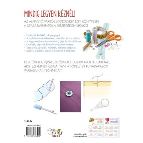 Kezdd el velünk! Varrás - kézimunka könyv