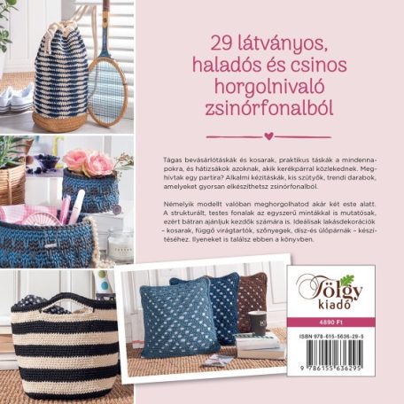 Veronika Hug: Horgolás zsinórfonalból - könyv