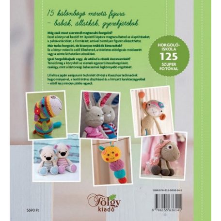 Mari Liis Lille: Amigurumi játéktár - könyv horgoláshoz kezdőknek - 5638-14-1