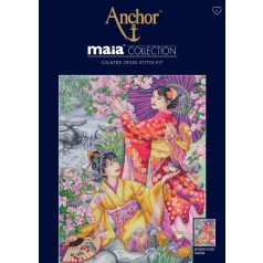   Anchor Maia Collection - Gésák keresztszemes készlet - 01025