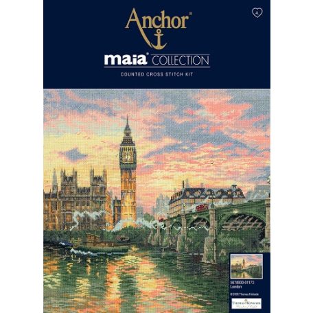 Anchor Maia Collection - London keresztszemes készlet - 01173