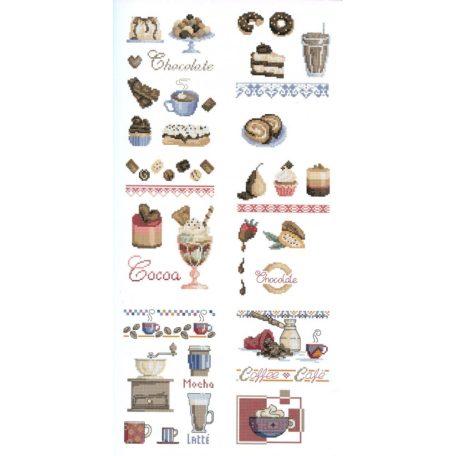 Konyha 5800- keresztszemes mintafüzet