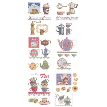 Konyha 5800- keresztszemes mintafüzet