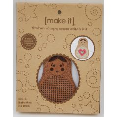 Make It - Hímezhető fa alap szett - Baba - 585171