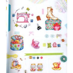 Vintage - 5920- keresztszemes mintafüzet