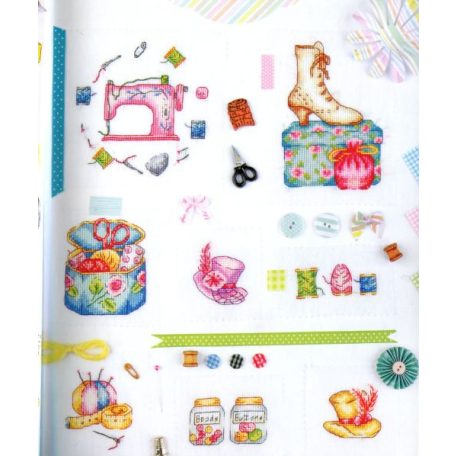 Vintage - 5920- keresztszemes mintafüzet